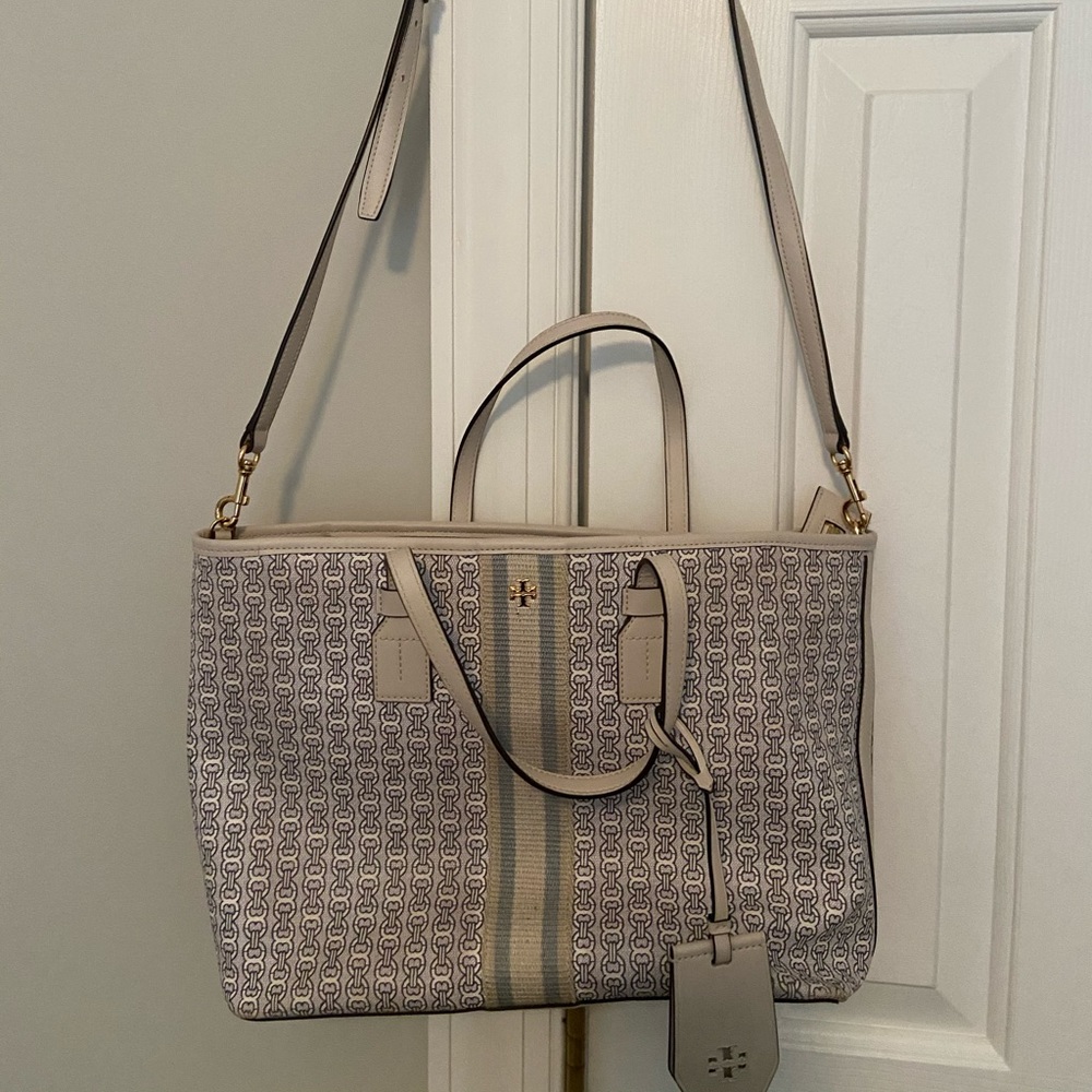 Tory Burch Gemini print crossbody/shoulder bag